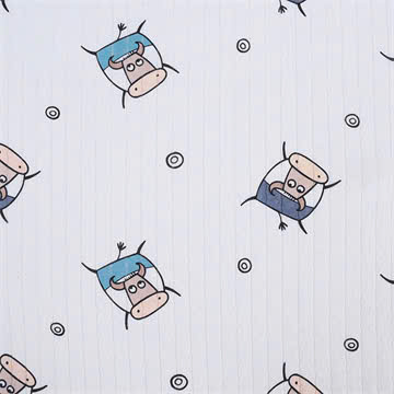 kẻ dọc in 1 mặt 100% cotton. 185cm x 135 gsm