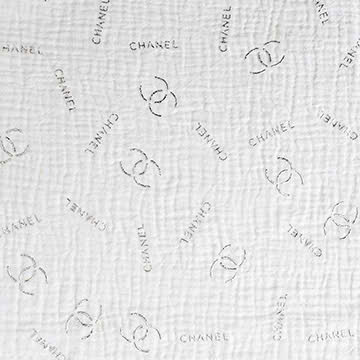 Xô muslin 2 lớp in nền trắng . 100% cotton. 135cm x 120gsm. 1kg ~ 6.1m