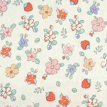 Xô muslin 2 lớp in nhuộm nền. 100% cotton. 135cm x 120gsm. 1kg ~ 6.1m
