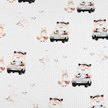Vải 1 mặt cotton 1 mặt polyester 185cmx320grm