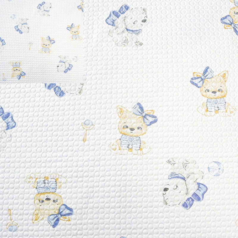Vải 1 mặt cotton 1 mặt polyester 185cmx320grm