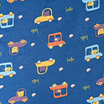 Lụa sữa in 1 mặt. 95% polyester 5%thun. 185cm x 125gsm. 1kg ~ 4.3m