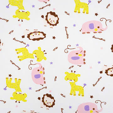 Lụa sữa in 1 mặt. 95% polyester 5%thun. 185cm x 125gsm. 1kg ~ 4.3m