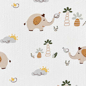 Sợi tre in chấm bi. 70% sợi tre 30% cotton. 180cm x 135gsm.1kg ~ 4.1m