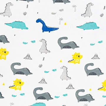 Vải cotton sợi tre in. 70% sợi tre 30% cotton. 200cm x 200gsm. 1kg ~ 2.5m