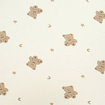Vải cotton sợi tre in. 70% sợi tre 30% cotton. 200cm x 200gsm. 1kg ~ 2.5m