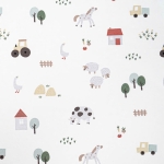 cotton chải kỹ in 100% cotton . 185cm x 195 gsm