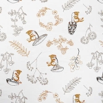 cotton chải kỹ in 100% cotton . 185cm x 195 gsm