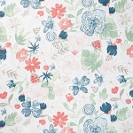cotton chải kỹ in 100% cotton . 185cm x 195 gsm