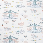 cotton chải kỹ in 100% cotton . 185cm x 195 gsm