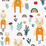 cotton chải kỹ in 100% cotton . 185cm x 195 gsm