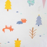 Gạc kẻ Caro 100% cotton. 156cm x 120gsm. 1kg ~ 5.3m