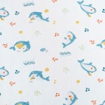 in chuyển nhiệt sọc dọc 100% cotton. 190cmx160gsm. 1kg ~ 3.2m