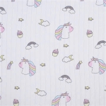 kẻ dọc in 1 mặt 100% cotton. 185cm x 135 gsm
