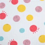 Thun sọc dọc đơn . 100% cotton. 185cm x 135 gsm. 1kg ~ 4m