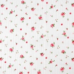 Xô muslin 2 lớp in nền trắng . 100% cotton. 135cm x 120gsm. 1kg ~ 6.1m