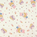Xô muslin 2 lớp in nhuộm nền. 100% cotton. 135cm x 120gsm. 1kg ~ 6.1m