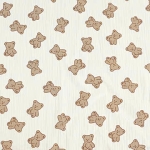 Xô muslin 2 lớp in nhuộm nền. 100% cotton. 135cm x 120gsm. 1kg ~ 6.1m
