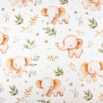 Vải 1 mặt cotton 1 mặt polyester 185cmx320grm
