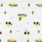 Vải 1 mặt cotton 1 mặt polyester 185cmx320grm