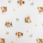 Vải 1 mặt cotton 1 mặt polyester 185cmx320grm