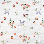 Vải 1 mặt cotton 1 mặt polyester 185cmx320grm