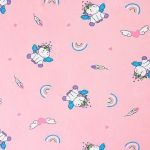 Lụa sữa in 1 mặt. 95% polyester 5%thun. 185cm x 125gsm. 1kg ~ 4.3m