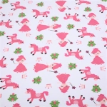 Lụa sữa in 1 mặt. 95% polyester 5%thun. 185cm x 125gsm. 1kg ~ 4.3m