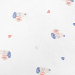 sợi tre in. 70% sợi tre 30% cotton. 185cm x 145gsm
