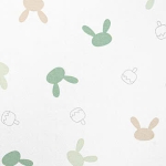 Sợi tre in chấm bi. 70% sợi tre 30% cotton. 180cm x 135gsm.1kg ~ 4.1m