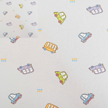 Thun chống thấm in Lyocell 93% Lyocell 7% thun. 175cm x 160 gsm. 1kg ~ 3.5m