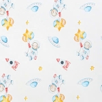 Vải cotton sợi tre in. 70% sợi tre 30% cotton. 200cm x 200gsm. 1kg ~ 2.5m