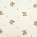 Vải cotton sợi tre in. 70% sợi tre 30% cotton. 200cm x 200gsm. 1kg ~ 2.5m